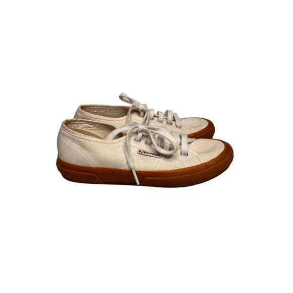 Superga 2750 cotu classic white sneakers size 36 (6) - Picture 1 of 14
